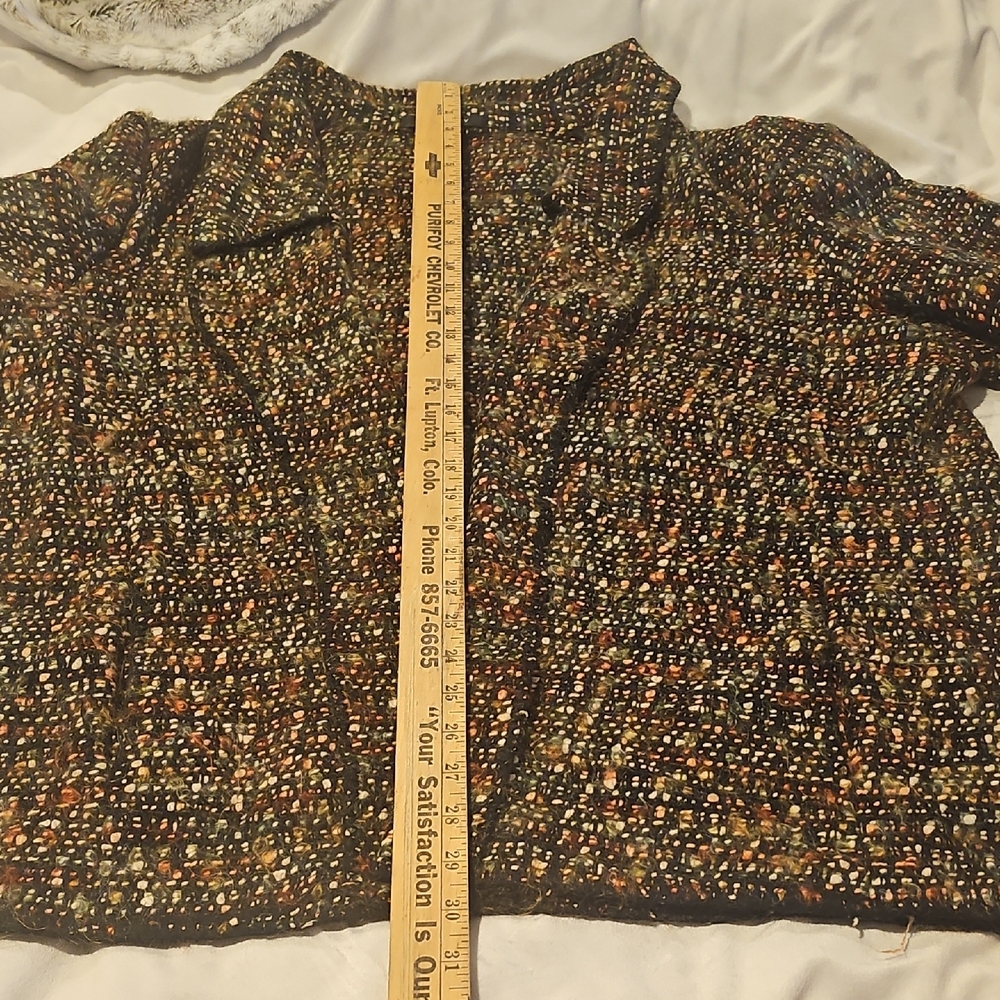 Ellen Tracy Multicolor Knit Jacket - Picture 7 of 12